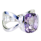 Putri Contemporary Purple Solitaire Ring